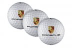 Набор из трех мячей для гольфа Porsche Golf Balls Set, Tour Soft